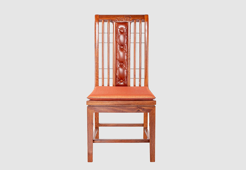 绵阳芙蓉榭中式实木餐椅效果图